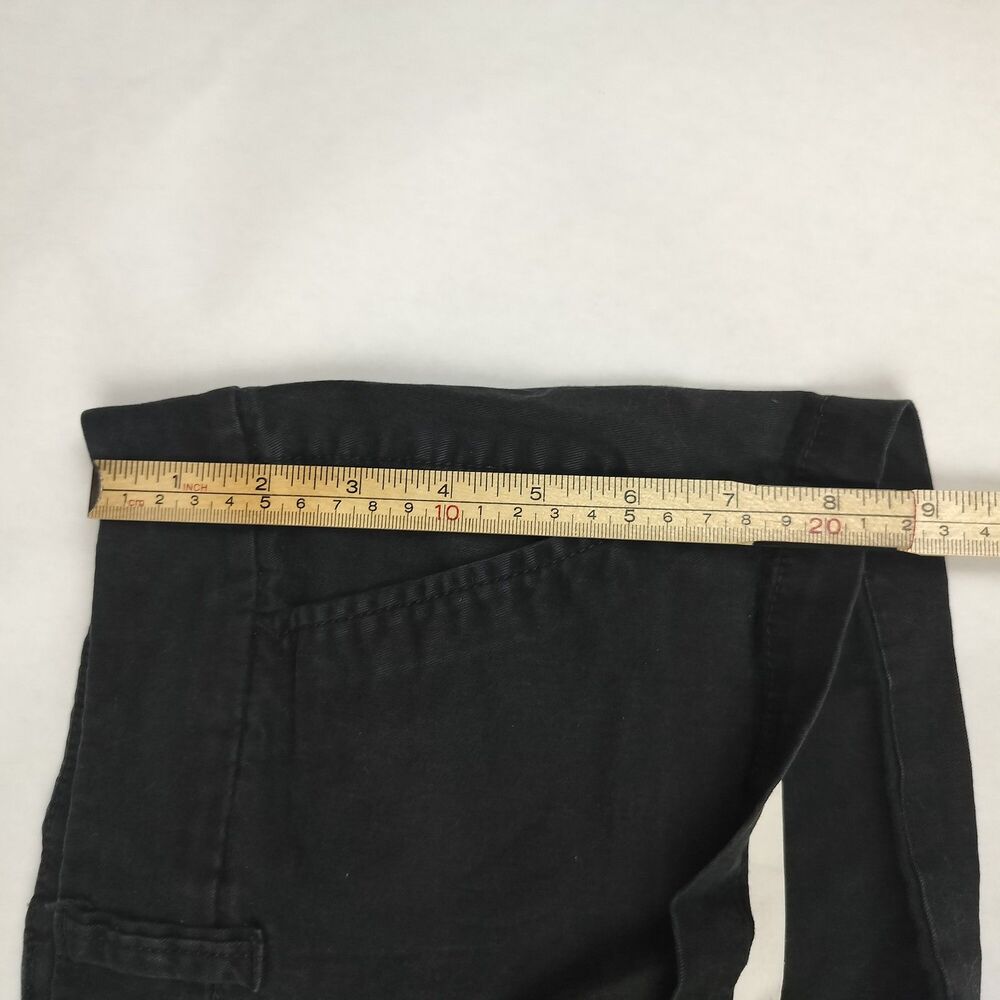 American Eagle Outfitters Women's Black Stretch Cotton Blend Shorts Size 00 - Picture 10 of 11